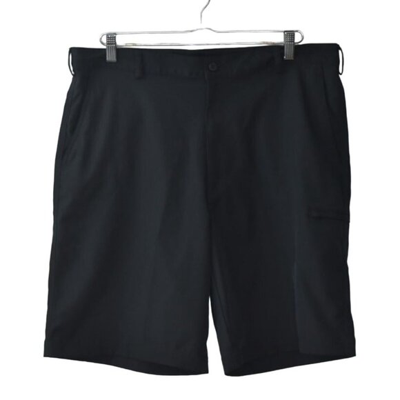 Pebble Beach Golf Shorts Mens Size 38 Black Polyester - Picture 2 of 7